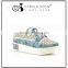 doing export shoes business Lace Up four season high neck model girl shoes