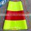 Yellow and red reflective traffic road cones collar
