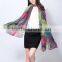 100% Polyester Printing All March Long Scarf/Shawl