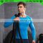 (Trade Assurance) wearable Lycra Mens Outdoor Sports Blank Compression Tops