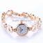 Bracelet wrist alloy watch for women