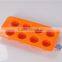 wholesale colorful 9 cubes high quality silicone molds for ice cream