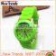 Ladies quartz select fashion custom made cheap colorful silicon rubber watch
