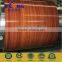 China wooden grain coated aluminum coil for ACP