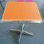 square table design colored dining room table YT31A