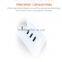Electrical multi vertical power strip 3 USB charging ports power socket                        
                                                Quality Choice