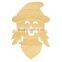 Hot selling solid pine handmade unfinished cheap wooden carved halloween pumpkin