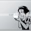 Hit your needs 3M funny vinyl laptop removable skin stickers for macbook