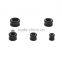 5 Pairs Black Onyx Hollow Saddle Plug Flesh Tunnel Earlet - Available in Low & Giant Gauges