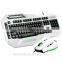 2015 factory price backlit design gaming keyboard and mouse combo