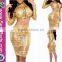2016 Hot Sexy V-neck Party Girl Dress