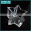 LX-091 crystal glass star candle holder for wax candle