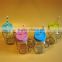 wholesale 12oz 16oz 32oz Clear glass mason jars with chalk board straw and lid