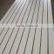 Best quality 1220 x 2440 x 18mm slotted melamine mdf board