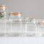 airtight glass jar with clip top