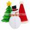 Festive Classic paper Christmas Tree Party 6" Honeycomb Table Decorations