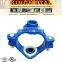 (Red ,Orange,Galvanized ,Blue available ) FM /UL Approved Fire Fitting Ductile Iron Grooved Mechanical Cross