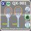 QX901-1 mosquito swatter with round or flat plug Mosquito Insect Killer torch 5+1