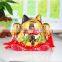 Maneki neko in sculptures gold lucky cat