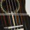 2016 New Design Concert Size Ebony Handmade ukulele with Armrest