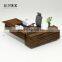 latest design hot sale manager desk with alum frame