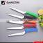 5 pcs color pp handle vegetables knife coloured knife set