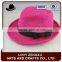 Fashionable new style boys straw brim fedora cap fashion