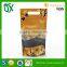 Tao bao promotion product easy tear custom printed stand up plastic zip lock bag with window for crisp food packing