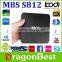 Hottest OTT TV Box 4k XBMC Kodi 16.0 Amlogic s812 Quad Core Google Android 5.1 Smart TV Box, M8S Android TV Box