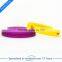 Wholesale custom eco-friendly printed silicone wristband for big party