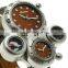 unique design two time zone watch oulm mens military watch with compass
