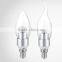 High lumen ultra bright bulb e14 3w-5w led candle light