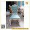 Modern european style wooden dining furniture leather dining chair with tufted back
