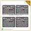 Heat-Resistance Electrical Panel Adhesive Labels In China Manufacturer