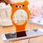 Cartoon design folding phone charging holder ,cell phone charging holder