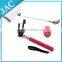 Hot Extendable Self Stick Handheld Monopod + Clip Holder+ Bluetooth Camera Shutter Remote Controller for iPhone Samsung System