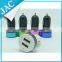2-port USB Universal Car Charger for Iphone6/6s/5 IPod/Ipad Samsung