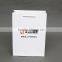 White paperboard bags with handles