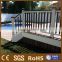 easy assembled colourful wood graid wpc composite outdoor hotel decking