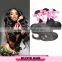 Russian Body Wave Human Hair Natural Black Virgin Hair Weave