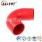 standard 35mm reinforced automotive Red flexible 135 degree silicone elbow hose