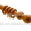 wooden curtain rod