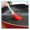 High temperature resistant silicone brush for barbecue grill, best BBQ and grill tools silicone oil brush, reusable brush
