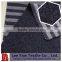 100% polyester stripe reversal interlock fabric with wicking treatment