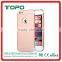 Factory Price 3 in 1 luxury detachable spraying frosted rose gold armor hard pc case for iphone 6 6s plus