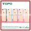 For iphone 7 plus Style Candy Color PC+TPU frosted Soft Clear Transparent Bumper cell phone case back covers
