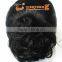 New black chignon hair, synthetic hair piece bun