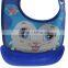 Food Grade Silicone PEVA Waterproof Bibs For Babies Wholesale Household Supplies Made In China