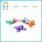Promotional PU custom leather cute frog pig turtle shape hacky sack for kids