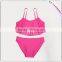 Stripe Boyleg kids lycra swimwear